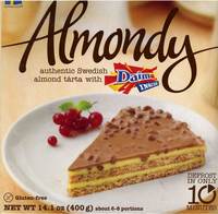 Almondy Authentic Swedish Almond Tarta With Daim - 14.1 OZ (400 g)