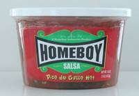 Homeboy Salsa Pico De Gallo Hot  - 16oz (453g) 1lb  