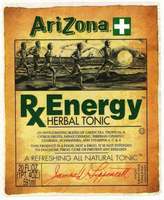Arizona RX Energy Herbal Tonic - 20 fl. oz. (1pt. 4oz.) 591ml