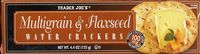 Multigrain & Flaxseed - Water Crackers - 4.4 OZ (125 g)