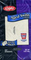 Ralphs Aged Swiss Cheese - 6 OZ (170g)