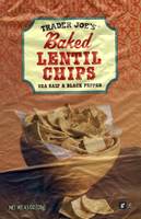 Baked Lentil Chips - Sea Salt & Black Pepper - 4.5 OZ (128g)