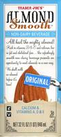 Almond Smooth - Original - 32 fl oz (1 QT) 946 mL