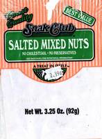 Salted Mixed Nuts - 3.25oz (92g)