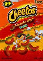 Cheetos - Flamin Hot Puffs - 3oz (85g)