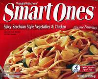 Smart Ones - Spicy Szechuan Style Vegetables & Chicken - 9.0oz (255g)
