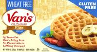 Flax Waffles - 6 Waffles - 9oz (255g)