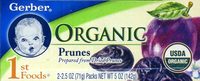 Organic Prunes - 5oz (142g)
