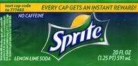 Sprite - 20 fl oz (1.25PT) 591mL
