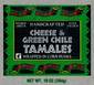 Cheese & Green Chile Tamales - 10oz (284g)